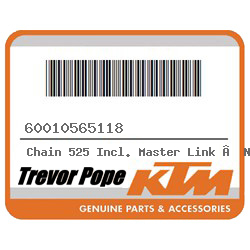 Chain 525 Incl. Master Link   Nietwerkzeug BenÃ?tigt
